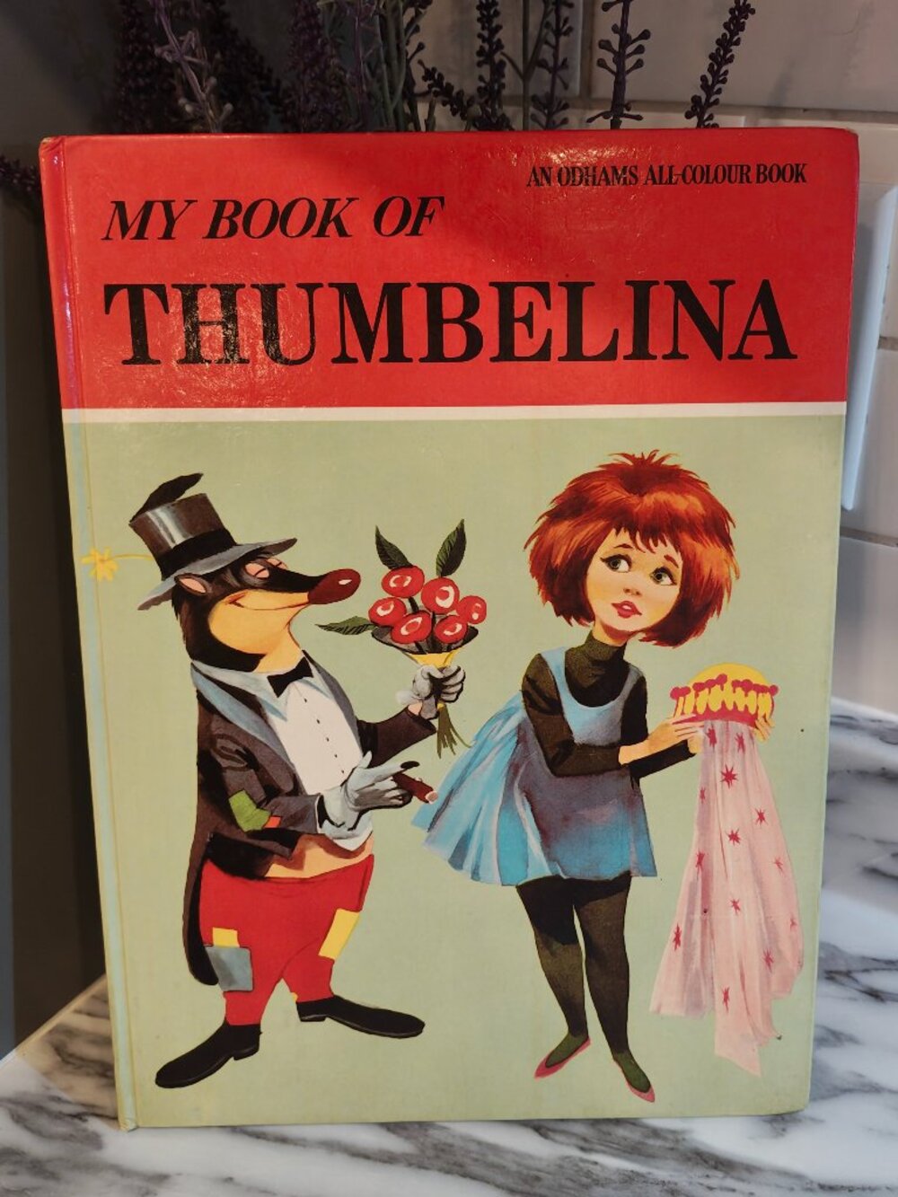 Vintage 1965 My Book of Thumbelina – Odhams All-Colour Book